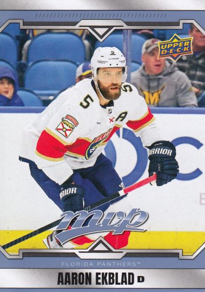 řadová karta AARON EKBLAD 24-25 MVP číslo 60